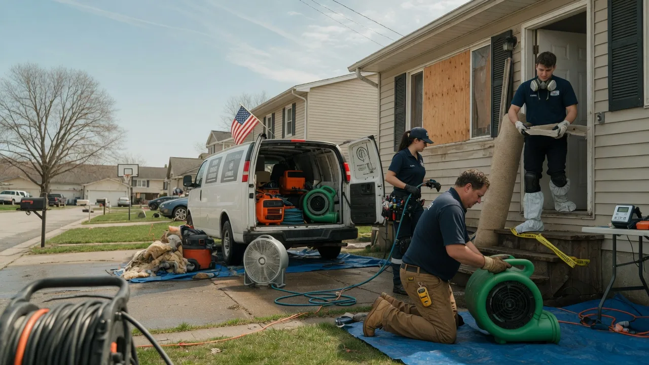 Water Damage Restoration in Pink Hill, NC near me